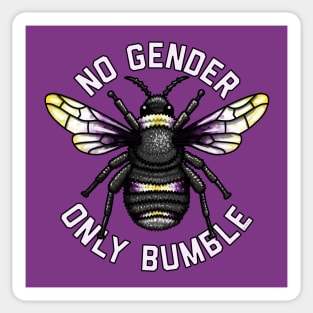 No Gender Only Bumble Sticker